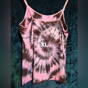Handmade tie dye cami